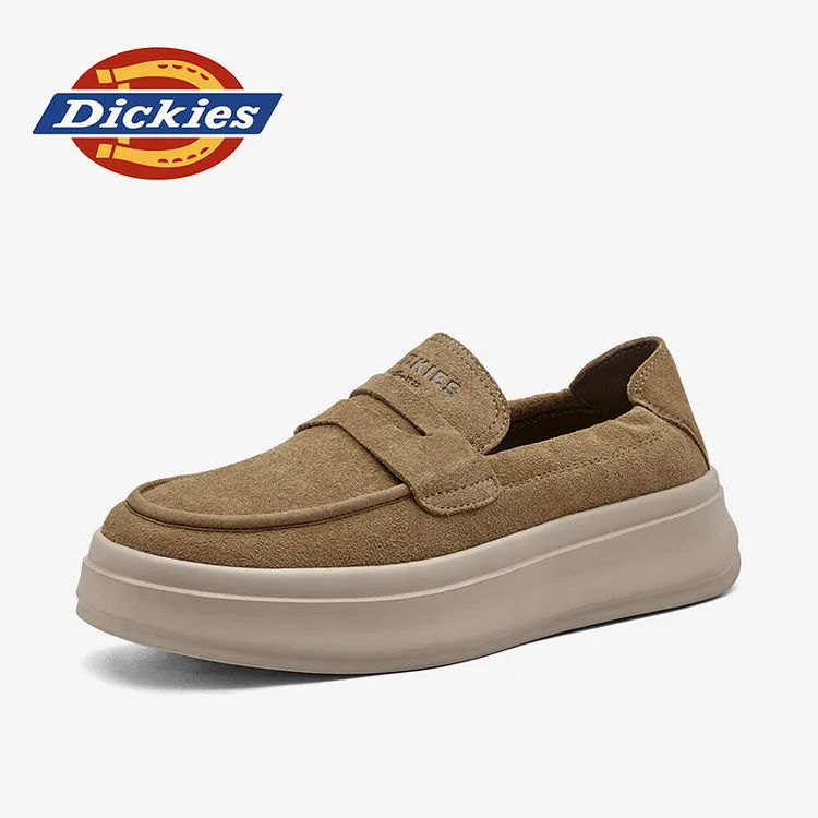Dickies2025秋季新款乐福鞋老钱风男鞋英伦时尚软底休闲皮鞋男
