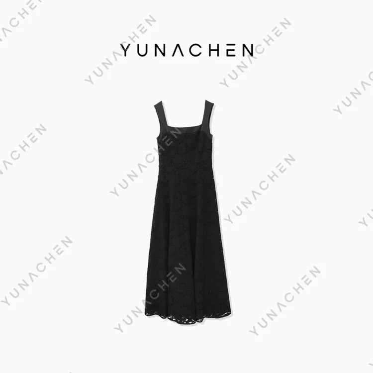 【花影】D20 春夏时尚吊带休闲百搭连衣裙389-999-W24SL63A