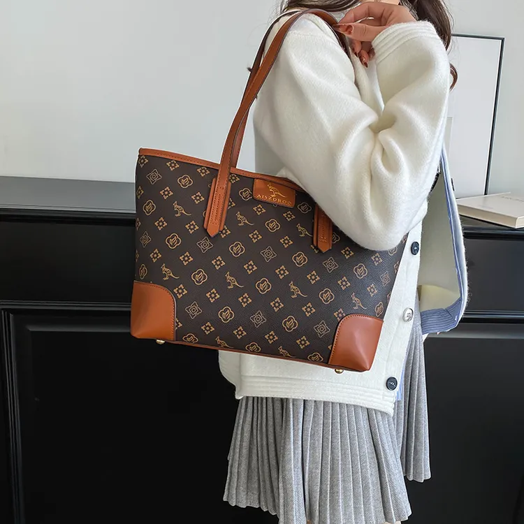 做旧单肩包适合高个子女生的包包休闲印花经典女士挎包