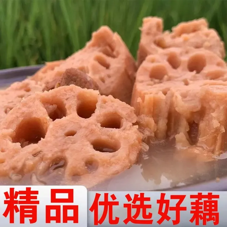 【粉爆了不粉包赔】湖北当季粉藕煲汤粉藕现挖粉藕煲汤非洪湖粉藕
