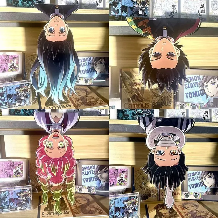 鬼灭之刃倒挂立牌亚克力义勇时透蜜璃风二次元谷子礼物周边立牌
