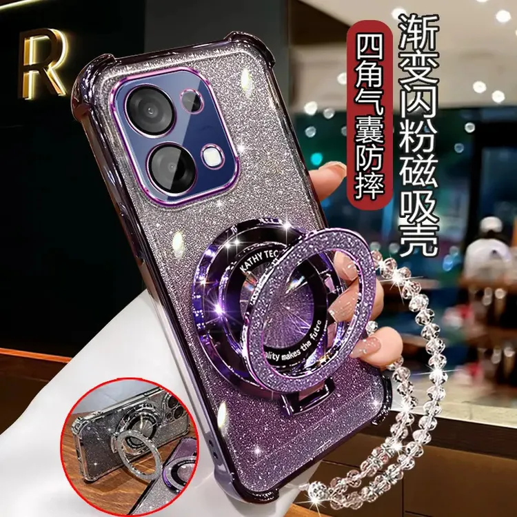 适用oppoa6手机壳女潮个性支架PLS120镜头全包四角防摔硅胶保护壳