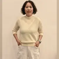 【群意毛衣】长袖休闲半高领不缩水针织内搭宽松型女士羊绒衫女