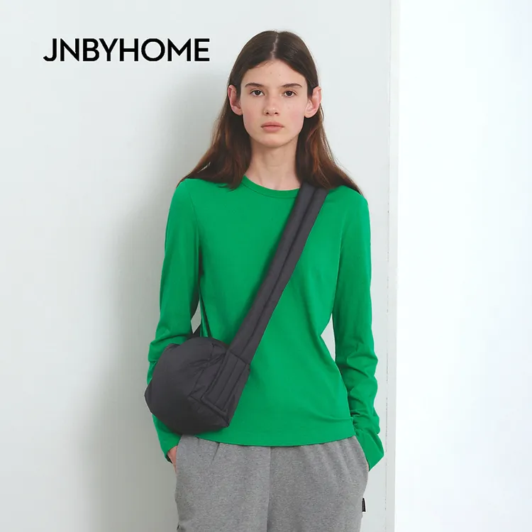 JNBYHOME江南布衣25年秋季女圆领长袖T恤HP7032040