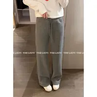 【LIUYI】升温裤~冬季加绒加厚微喇显瘦休闲裤510262