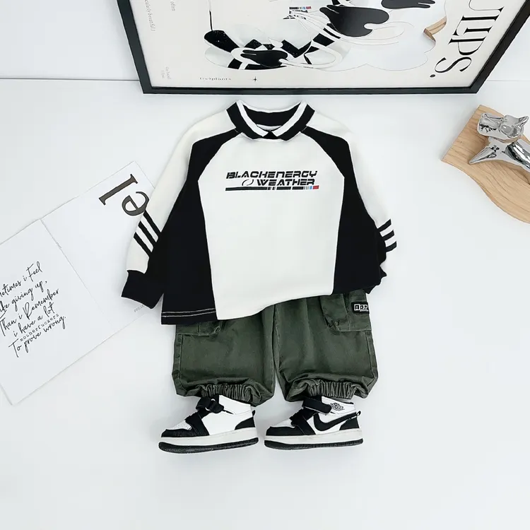 儿童卫衣长袖2025秋新款秋装男童秋冬上衣 DM67179 悠悠童话童装