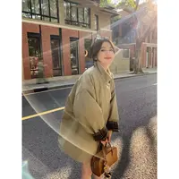 徐秋阳   美拉德风衣 秋季新款百搭时尚休闲显瘦显白风衣外套9991