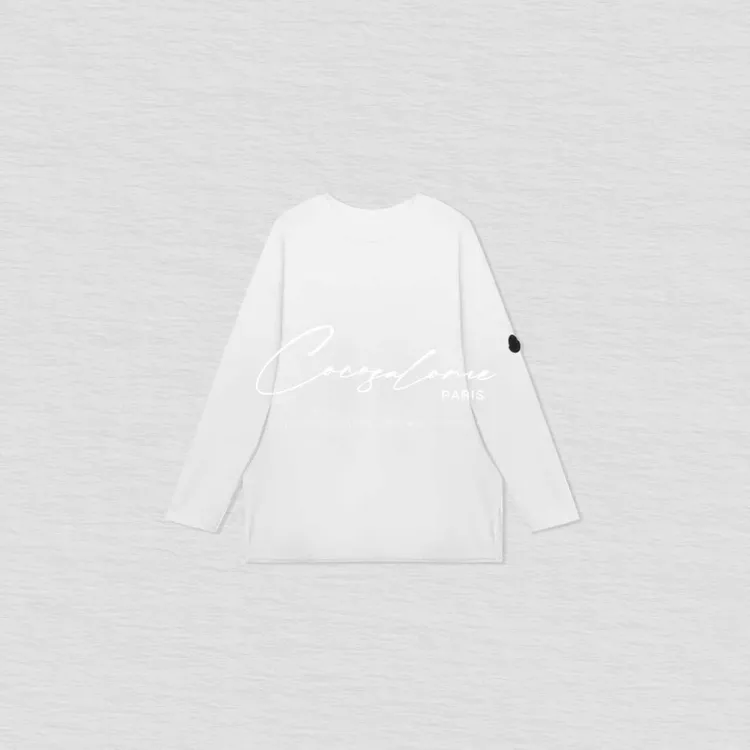 韩彬彬"萌口大白T"秋冬微弹不易皱叠穿利器基础长袖T恤3191-3