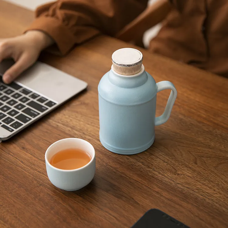 创意小容量办公杯茶水分离泡茶壶家用新款保温壶刻字礼品批发logo