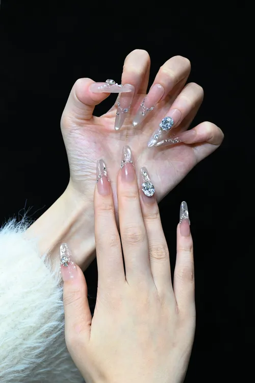 【璀璨星海】穿戴甲美甲款式推荐2025爆款美甲高质量穿戴美甲饰品