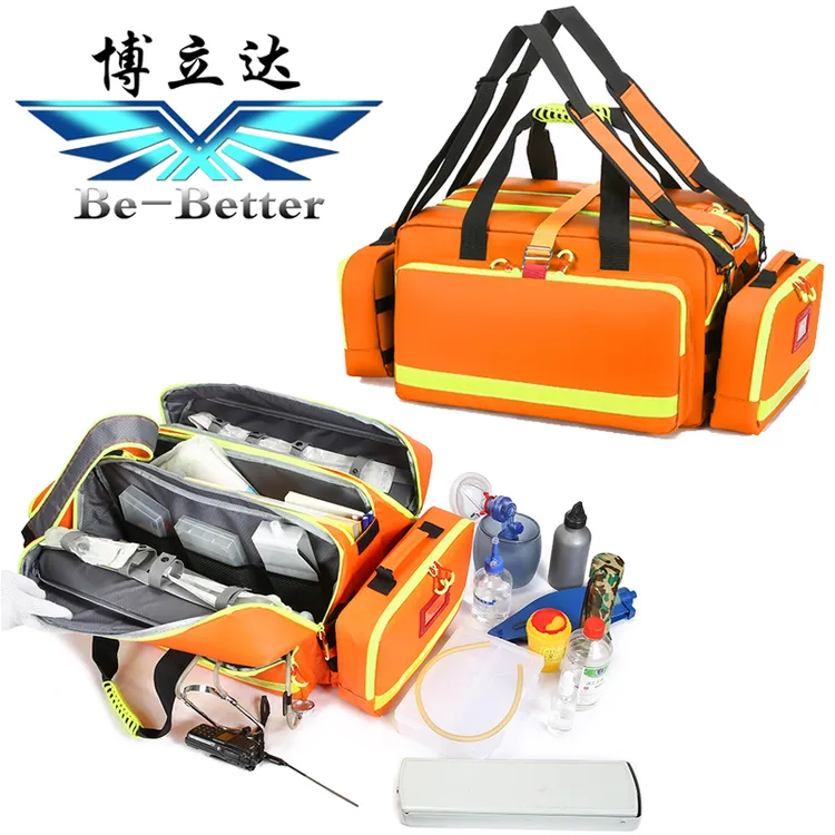 防水大容量手提斜挎含长途背负系统分隔系统检伤分类包呼吸支持包