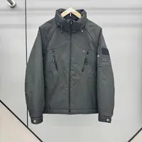 黑【数字风】立领夹克棒球服秋季加厚棉服-772
