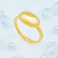 【国潮】足金999 亮面松果戒指 1.76 12圈口