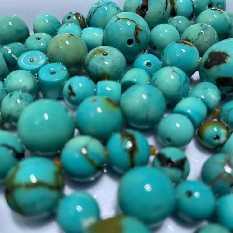 湖北十堰铁线老型圆珠文玩配饰手串串珠DIY多样性发货