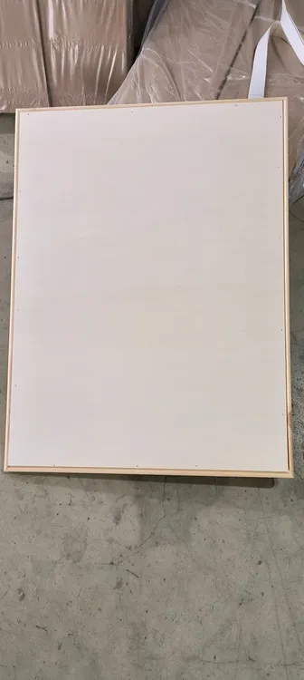 油画背板内框加厚背板，实木画框。