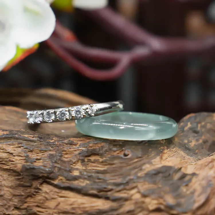 小爽甄选粉丝专属天然翡翠戒圈套装（多样性发货）  ID：3028