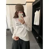 【燃燃定制】150小个子秋冬打底磨毛T恤宽松休闲百搭长袖上衣-959