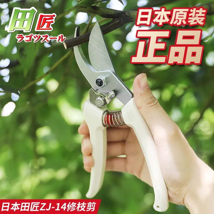 日本田匠原装修枝剪园艺剪树枝专用剪刀艺园剪花剪树果树正品剪刀