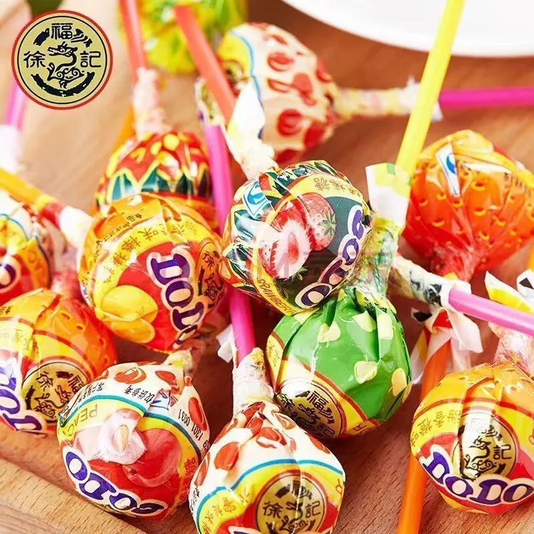 徐福记棒棒糖多嘟棒星座棒罐装多口味宿舍囤货爆款棒棒糖水果味