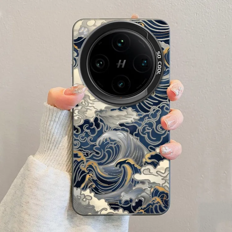 惊涛骇浪适用OPPOFindX8Pro手机壳潮牌X8ultra小众X8s+防摔保护套