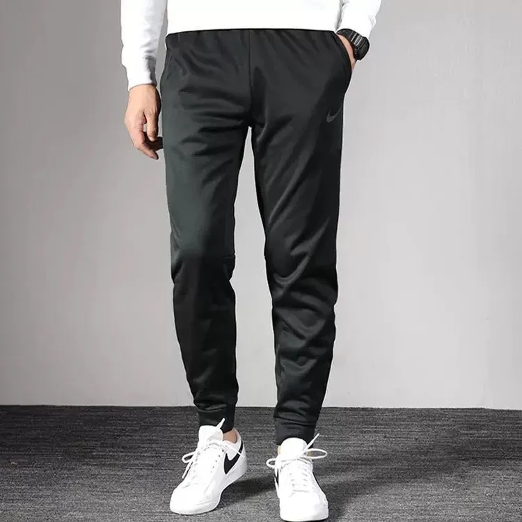 NIKE/耐克耐克冬款男子百搭运动裤加绒长裤束脚休闲裤932256-010