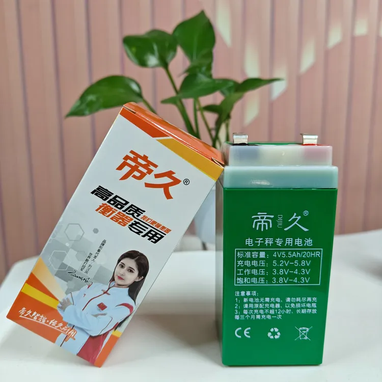 帝久帝久电子秤电池大小电子秤通用4V5ah大容量长续航440克重款