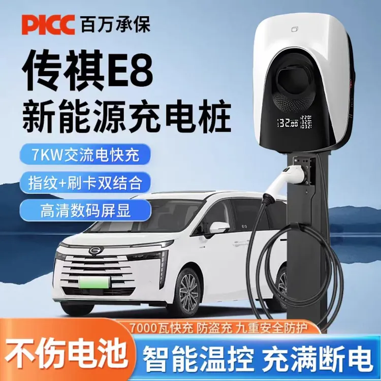 广汽传祺原厂7KW充电枪新能源汽车快充220V国标通用原车充电桩