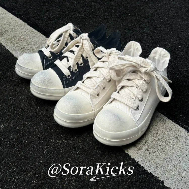 “SoraKicks”春季低帮穿搭厚底增高百搭休闲时尚潮流大头鞋