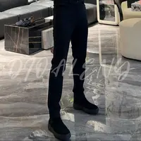 【帅老板】2506秋冬轻奢男士小脚微弹舒适黑牛牛仔裤