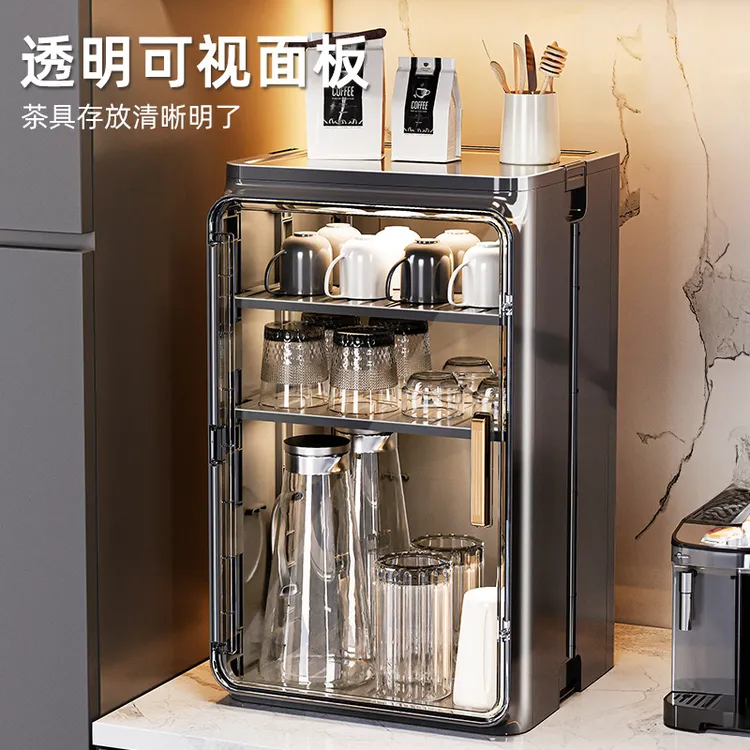 创意防尘杯子收纳置物架桌面茶杯水杯架宝宝奶瓶架马克杯沥水杯架