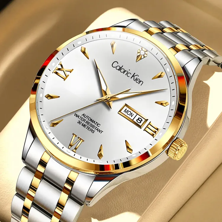 【名匠系列】瑞士名表认证全自动高端大气防水商务男士全自动机芯L