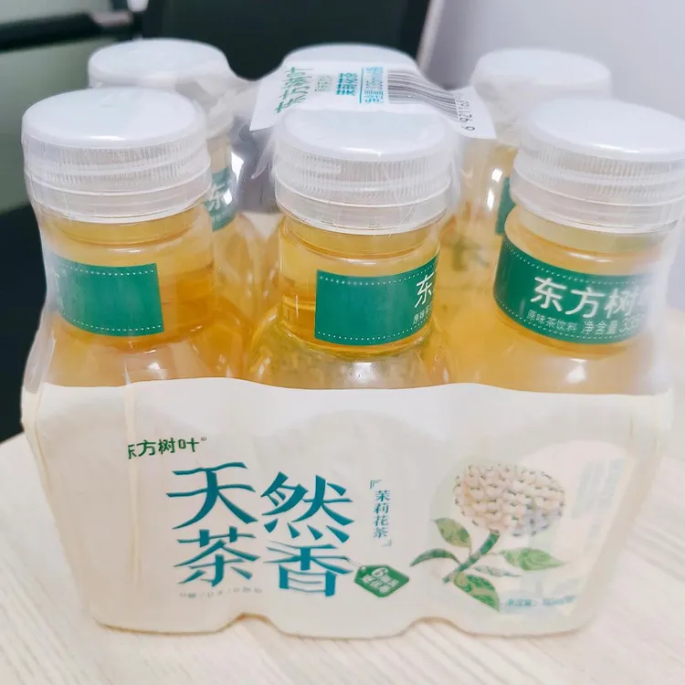 【6瓶】东方树叶茉莉花茶乌龙茶335ml小瓶0糖0卡0脂茶饮料6/7月产