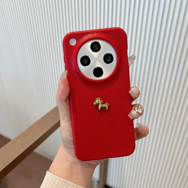 新年红小马适用苹果手机壳华为荣耀vivo小米oppo软壳防摔保护套