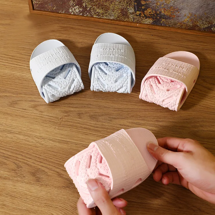 超轻轻便便携式舒适软底防水耐磨凉鞋可折叠拖鞋情侣款材质