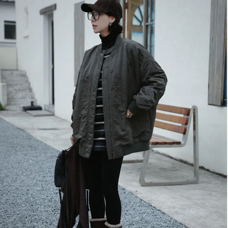 TT设计师【阑珊星光】复古感高级感斜纹肌理感驼绒外套TT191026