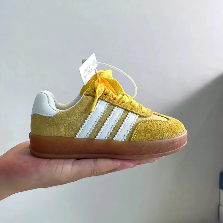 ABC 女童德训鞋2025春秋新款儿童运动鞋草莓熊鞋子男童防滑休闲鞋