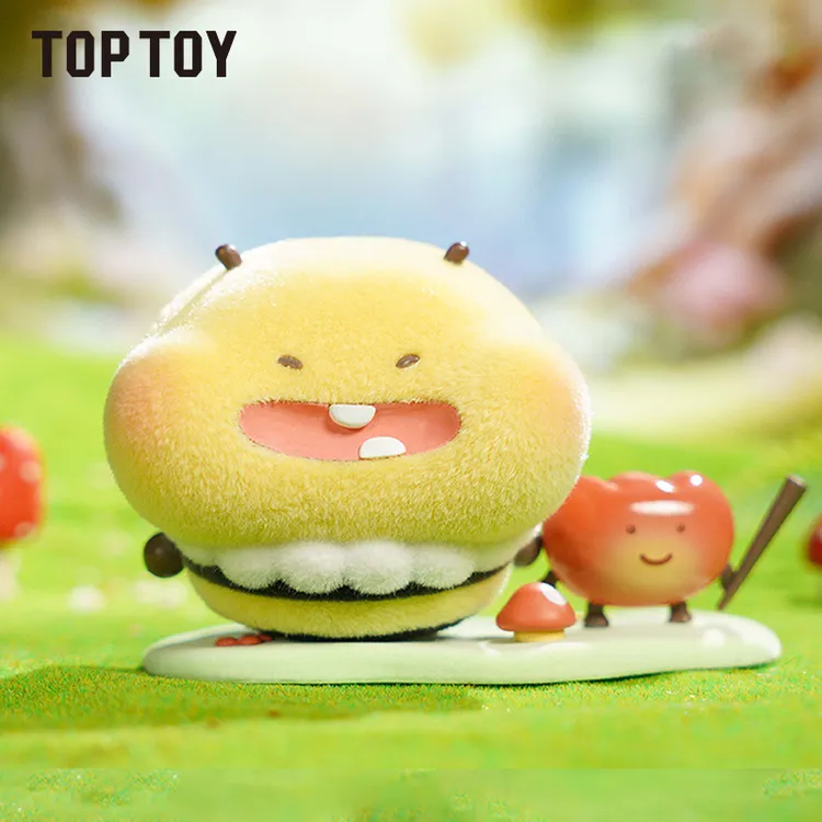 TOPTOY小蜜蜂蜜蜜系列手办盲盒摆件正版小蜜蜂可爱桌面摆件送礼物