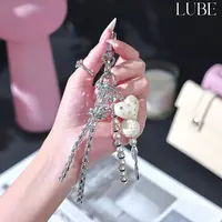 【银晶珠链】歪歪高定手工手机链适用于安卓苹果手机壳