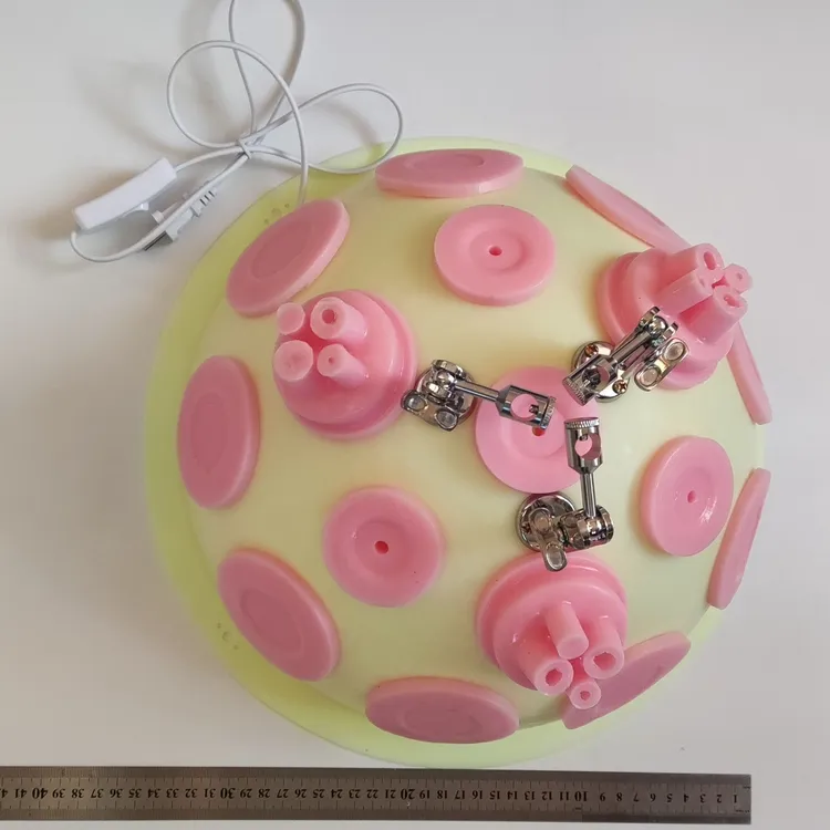 3单孔端多孔半球形仿气腹腔镜模拟训练箱