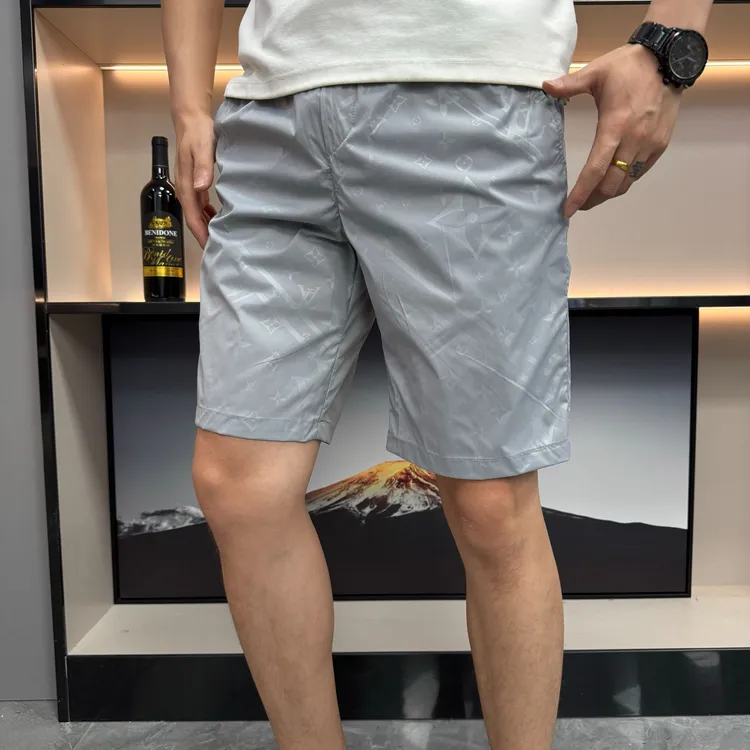 25151夏季新款2025男士休闲百搭设计感透气薄款潮流短裤