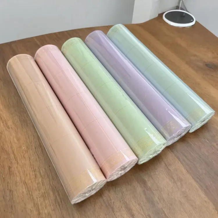 50g描金蜡染毛边纸米字格百米长卷软笔书法练习作品专用纸