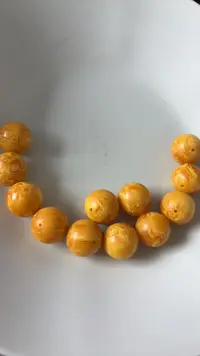 C218琥珀蜜蜡16mm单珠