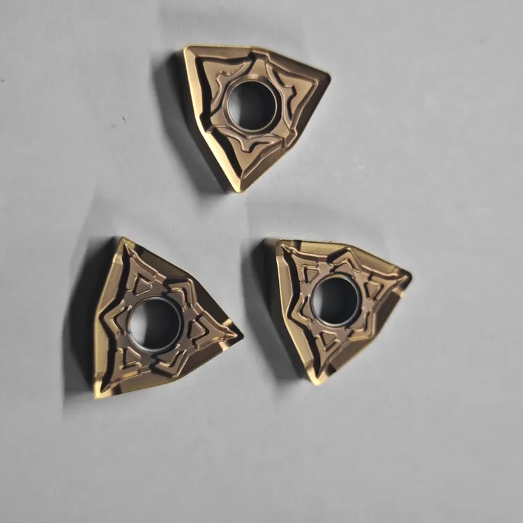 德刃DR9115C桃型不锈钢粗车WNMG0804/08碎销抗冲击