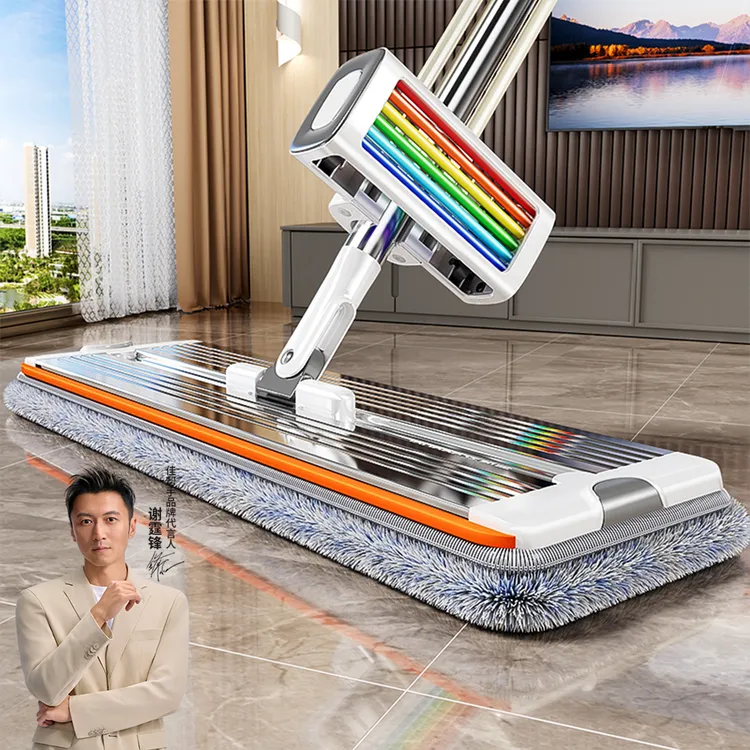 佳帮手平板拖把2025新款一拖净免手洗懒人拖地神器干湿两用拖布商品图