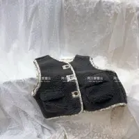 【A4】沐小沐澳毛绒马甲童装