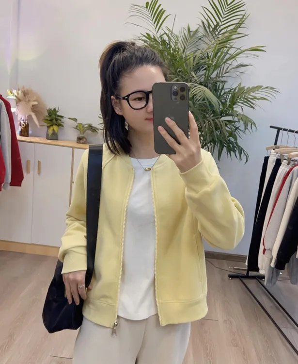 960华棉秋款棒球服卫衣开衫2025新款时尚百搭休闲外套时尚韩版
