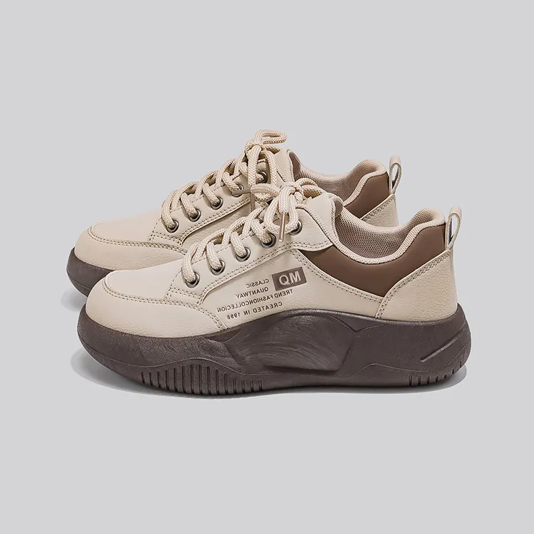 2025秋季女鞋新款休闲板鞋厚底增高鞋韩版运动鞋女鞋休闲老爹潮鞋