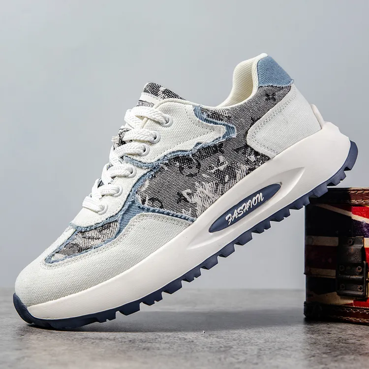 男鞋休闲百搭秋季时尚潮鞋时尚轻便潮流步鞋男士运动鞋老爹鞋网面