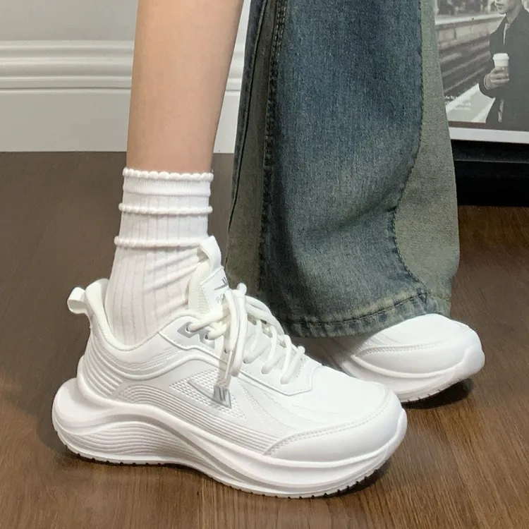 回力白色运动鞋女2025新款秋季女鞋百搭软底轻便小众休闲鞋跑步鞋