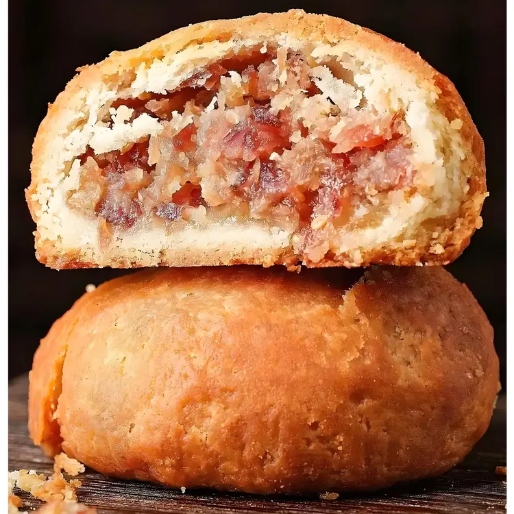 云腿月饼《云南人爱吃的云腿月饼》